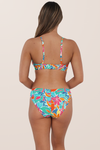 Sunsets Crossroads Underwire - Festive Floral Sandbar Rib