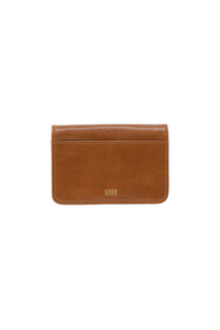 Hobo Jill Flap Card Case - Truffle