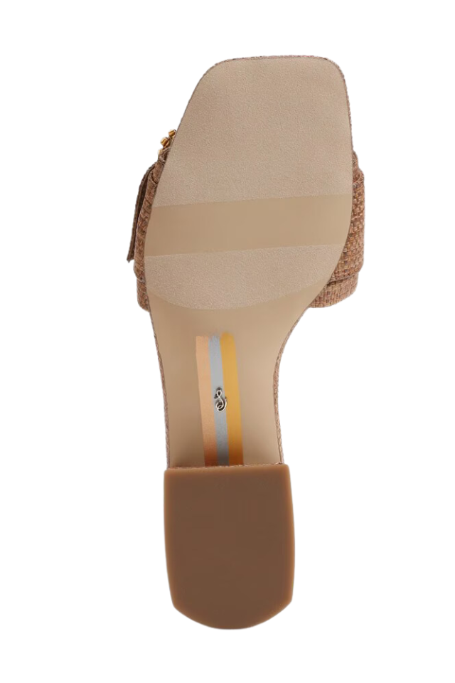 Sam Edelman Deacon Beaded Slide Sandal Cuoio Seaside Shoes Swim