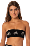 Maaji Midnight Palm Bryn Top - Black