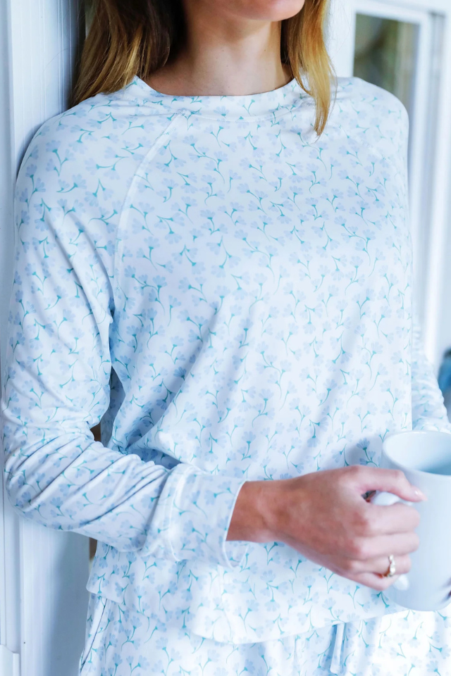 MS Annie Short Set - Petal Dance Blue