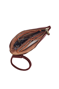 Hobo Sable Wristlet - Saddleberry