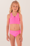 Maaji Girls Two Piece Bikini - Fucshia Poppy