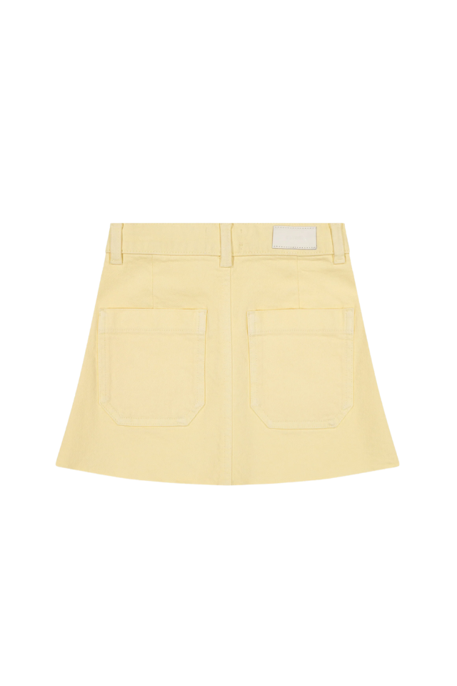 DL1961 Jenny Mini Skirt - Citron