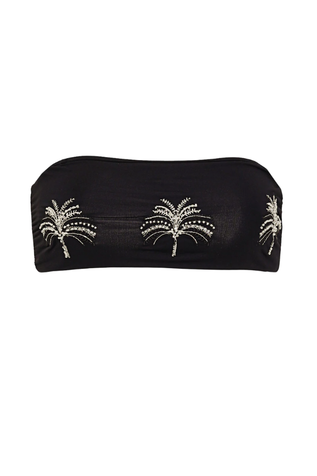 Maaji Midnight Palm Bryn Top - Black