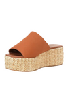 Free People Harbor Flatform - Raffia Tan