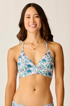 Carve Dahlia Compression Top - Cloud Multifloral