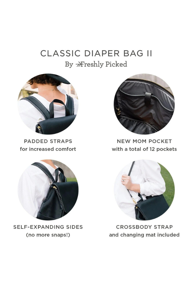 Freshly Picked Classic Diaper Bag ii