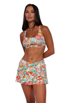 Sunsets Sporty Swim Skirt - Palms Serenade Sandbar
