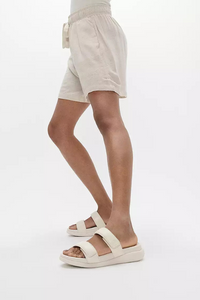 Fit Flop F-mode Go Adjustable Platform Two-Bar Slides - Paris Beige