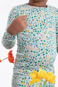 Magnetic Me Modal Long Sleeve PJ - Bunny Garden