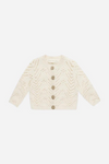 Quincy Mae Knit Cardigan - Natural