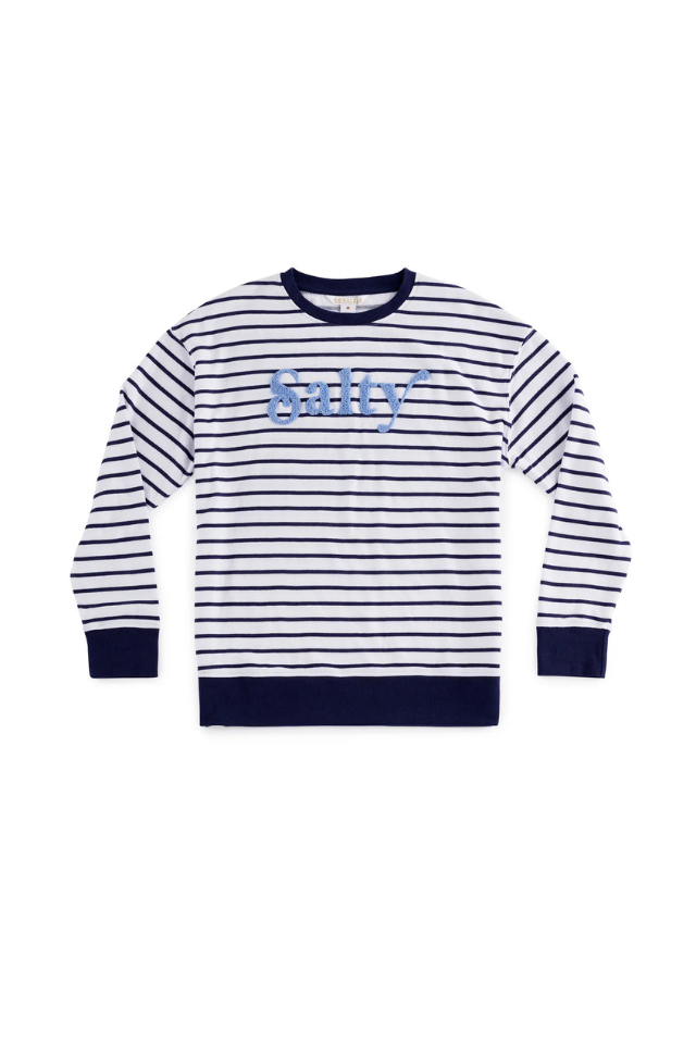 Salty Sweatshirt - Navy