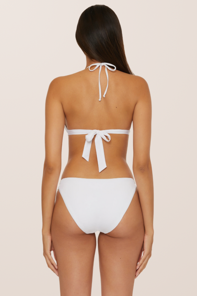 Becca Colette Banded Halter - White