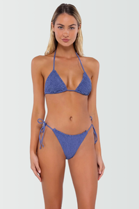 Sunsets Kali Tie Side Bottom - Blue Iris