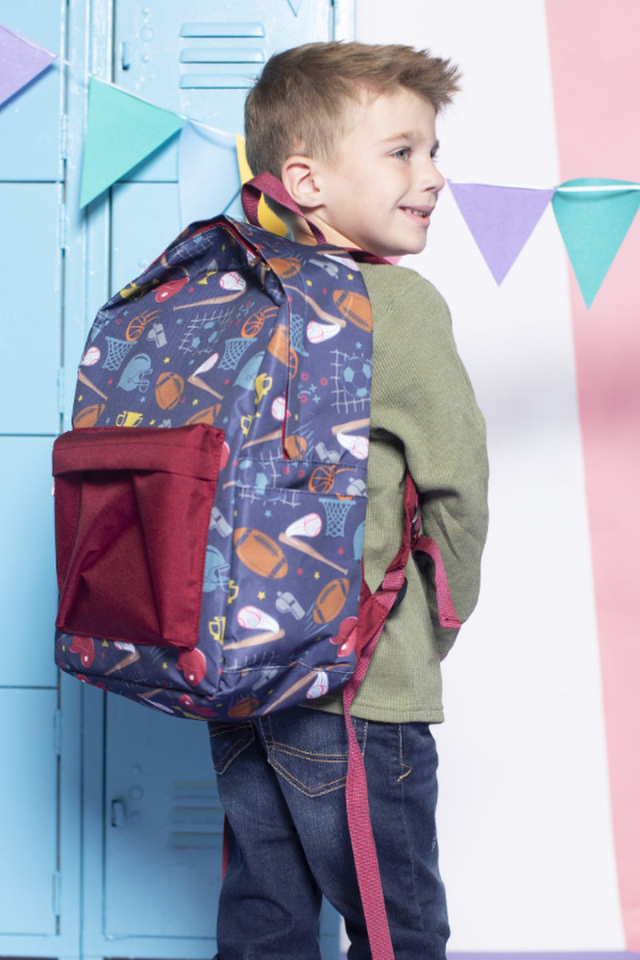 JM Kids Backpack Water Resistant Canvas