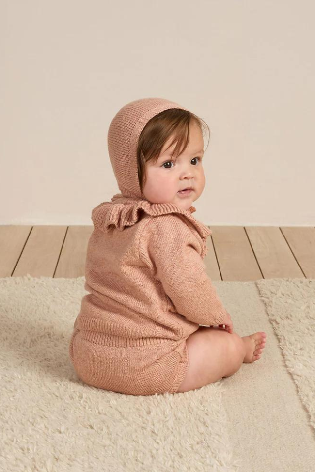 Quincy Mae Knit Bloomer - Heather Rose