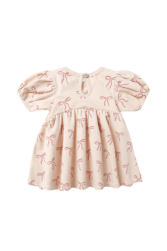 Quincy Mae Darla Dress - Red Bows