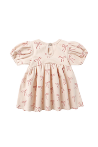 Quincy Mae Darla Dress - Red Bows