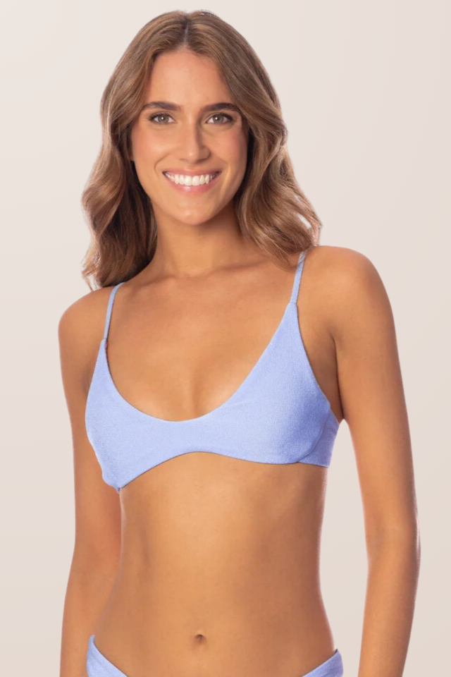 Maaji Serenity Blue Creta Top - Light Blue