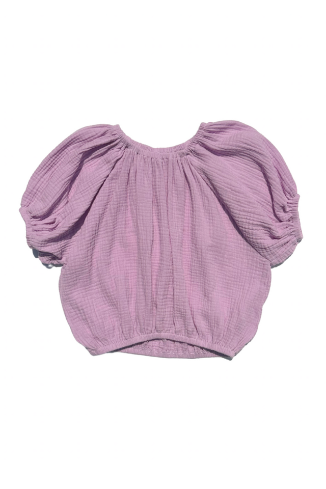 Pleat Alexis Top - Orchid