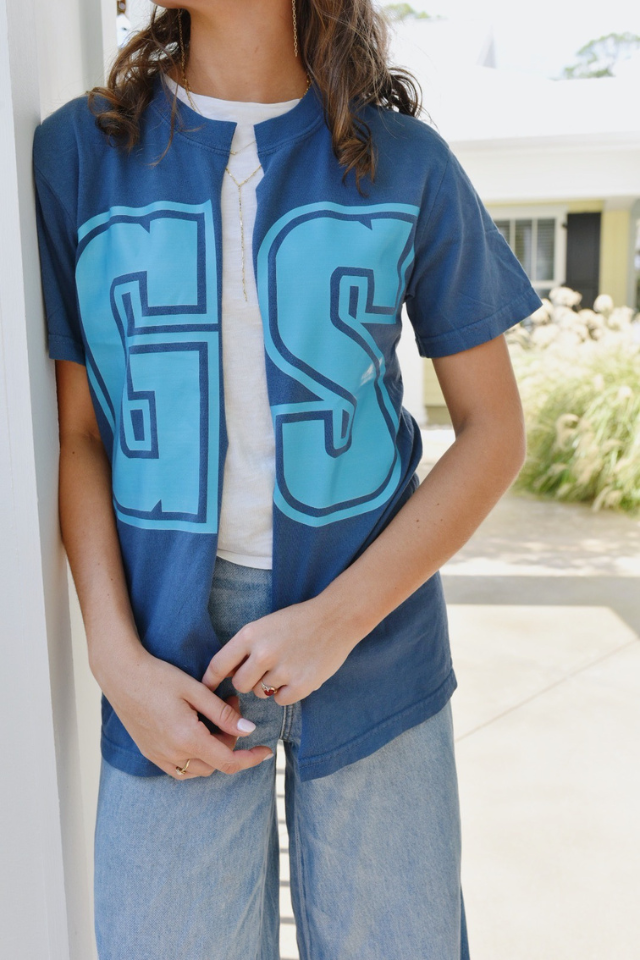 GS Cardi Tee - Navy