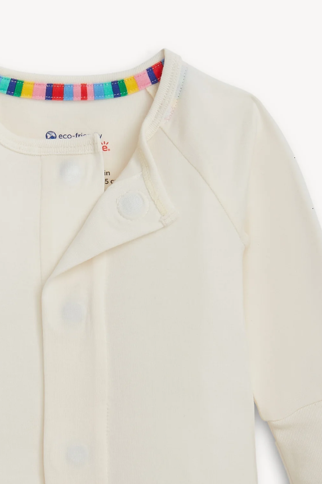 Magnetic Me Modal Convertible Coverall - Egret