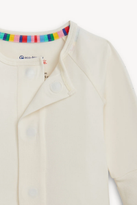 Magnetic Me Modal Convertible Coverall - Egret