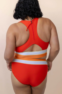 Nani Colorblock Bottom - Poppy