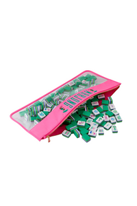 Oh My Mahjong Bag - Pink Monkey