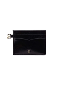 Hobo Charmed Card Case - Black