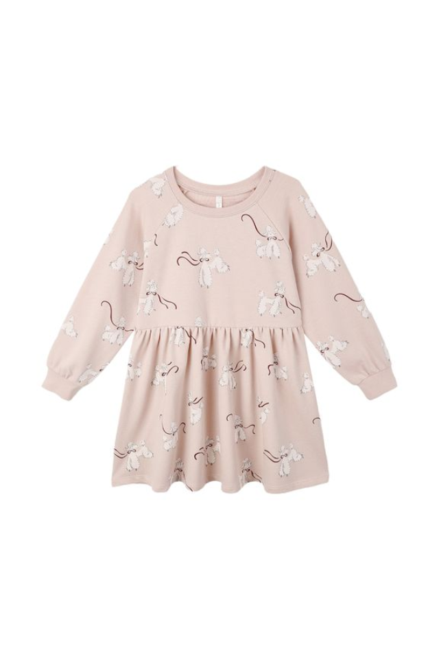 Rylee + Cru Raglan Dress - Poodles