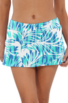 Sunsets Sporty Swim Skirt - Sea Breeze