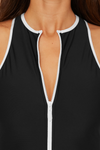Becca Sport Mode 1PC Zip Up - Black