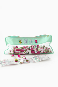 Oh My Mahjong Tile Bag - Mint