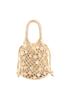 A&B Crochet Beaded Bucket Bag
