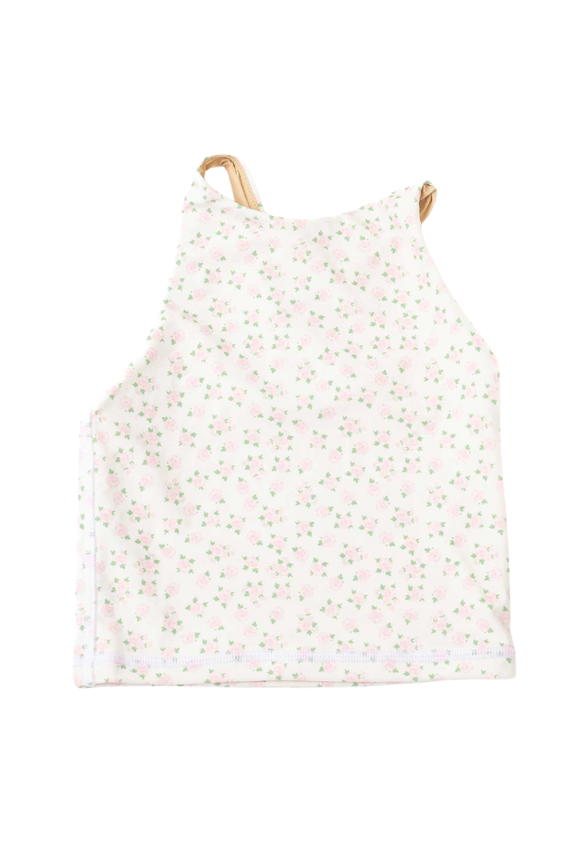 SC Active Tank - Cottage Floral Pink