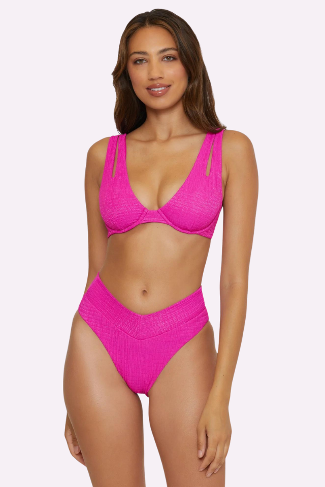 Becca Luminous Underwire Top - Vivid Pink