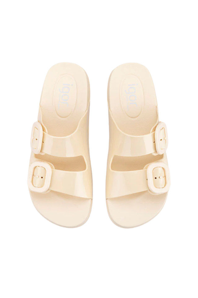 Igor Shoes Habana Brillo - Marfil/Ivory