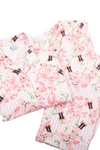 8 Oak Lane Flannel Long PJ Set - Nutcracker Rose