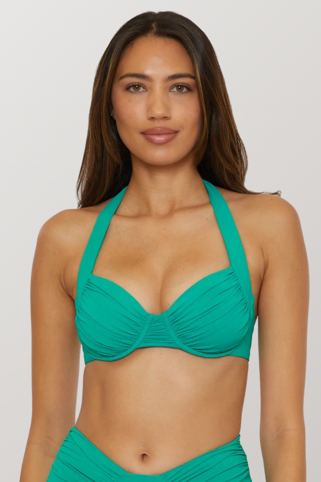 Becca Color Code Underwire Top - Peacock