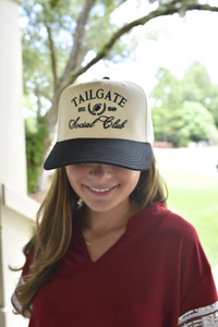 Tailgate Social Club Trucker Hat - Black