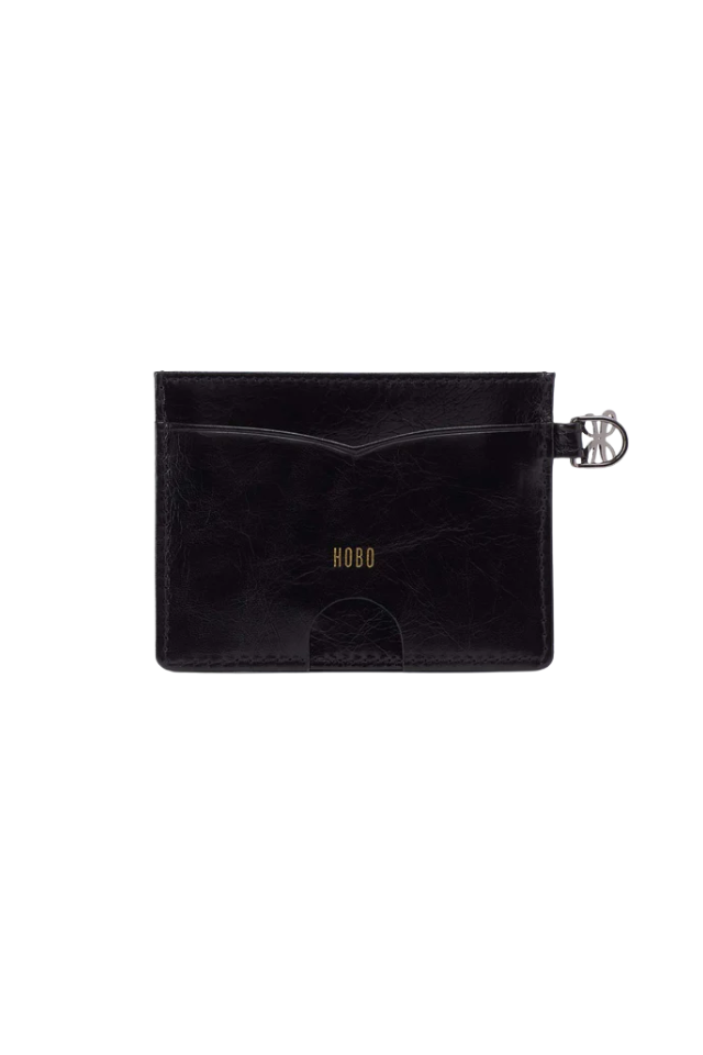Hobo Charmed Card Case - Black