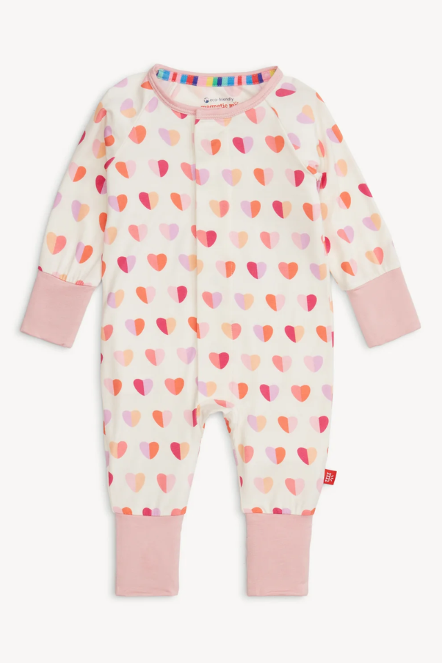 Magnetic Me Modal Convertible Coverall - Pink XOXO