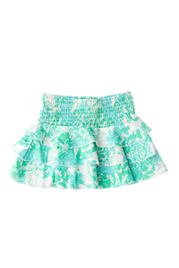 SC Smocked Skirt - Charming Rose