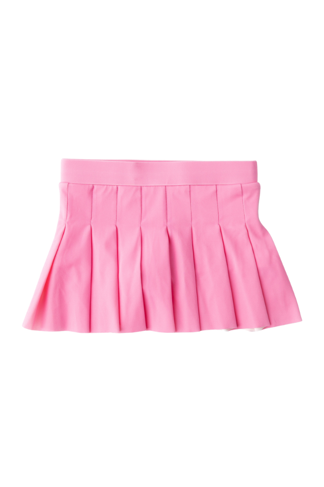 SC Pleated Active Skirt -Hot Pink