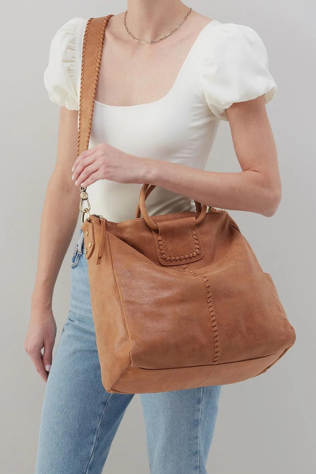 HOBO Sheila Large Satchel - Whiskey