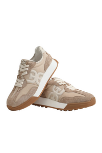 Sam Edelman Langley - Tan Mesh Suede
