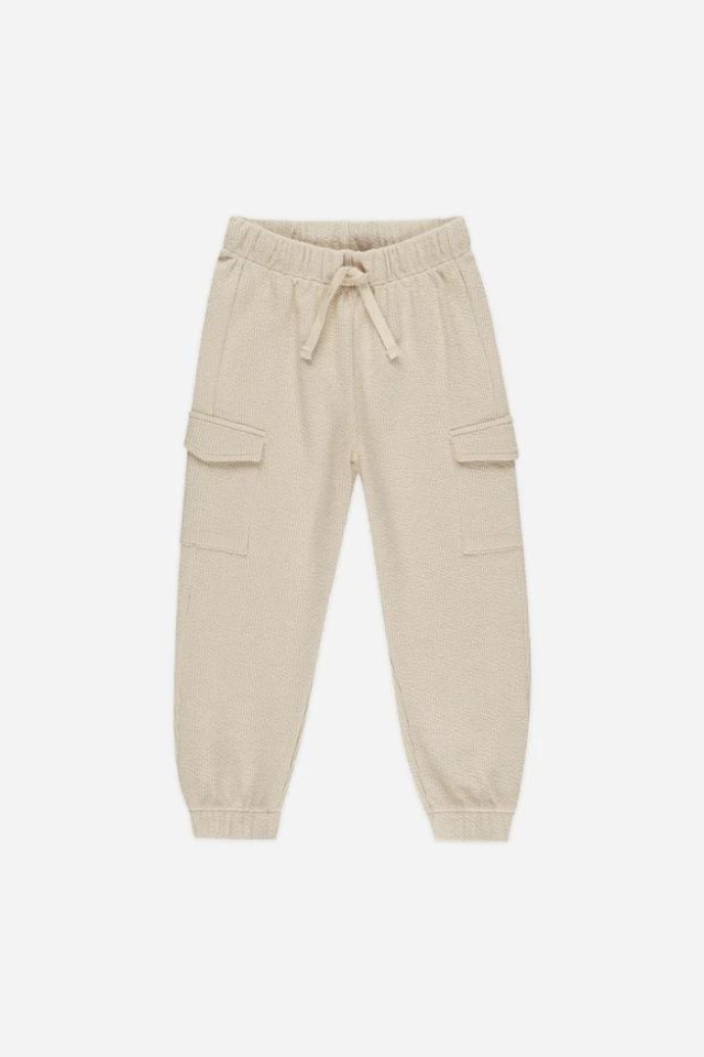 Rylee + Cru Waffle Jogger - Stone