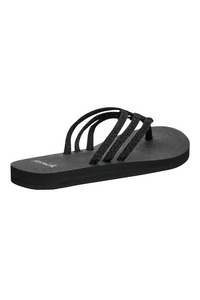 Sanuk Yoga Sandy II Sparkle - Black